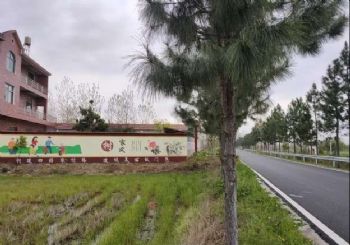 河源墙体广告喷绘火锅店墙绘水塔刷油漆 简练明显