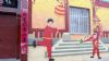 运城标语大字烟囱装饰画彩绘文化墙 服务遍布