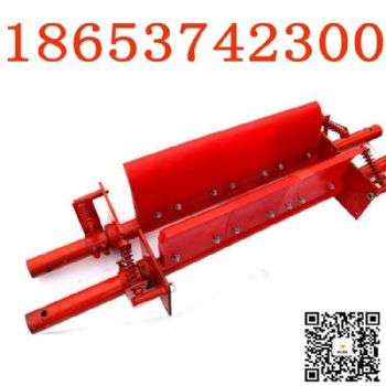 聚氨酯清扫器，头道聚氨酯h型清扫器，二道聚氨酯p型清扫器，刀头易更换，易维修。