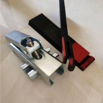 y双密封导料槽裙板300*15mm,橡胶聚氨酯耐磨裙板