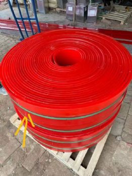 导料槽防溢裙板 聚氨酯防溢裙板 耐磨防溢裙边，环保防溢裙板