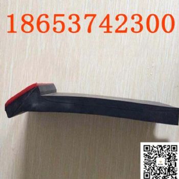 煤矿、电厂防溢裙板,t型双密封橡胶防溢裙板 280*15mm