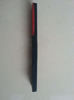 导料槽防溢裙板,200*15mm,直板型防溢裙板,橡胶聚氨酯复合双密封裙板