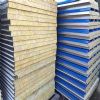 彩钢夹心岩棉复合板和彩钢泡沫复合板实体厂家