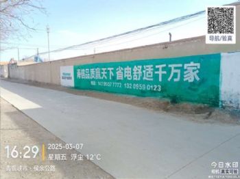 阳江墙体广告喷绘墙体广告湛江刷墙广告施工深耕品牌