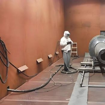 免挖地坑无基础喷砂房快速安装低耗环保