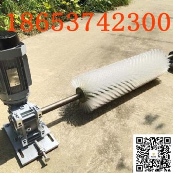 电动毛刷清扫器，无动力毛刷清扫器，毛刷清扫器，不伤皮带