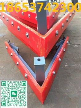 空段v型聚氨酯清扫器，刮板易安装，刮板易更换，清扫效果好