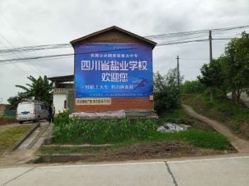 甘肃天水墙体广告喷绘墙体广告兰州墙体喷绘广告制作深耕品牌