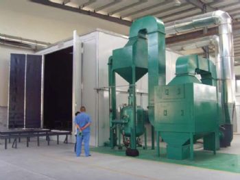 刮板式喷砂房成套设备 一站式供应 