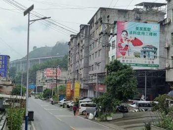 随州墙体广告 甜品饮料墙体喷绘广告发布手绘墙体广告