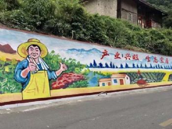 黄冈墙体广告 手机通讯墙体喷绘广告制作手绘墙体广告