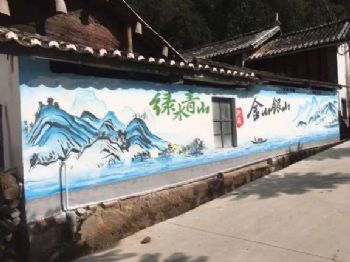 十堰墙体广告 智能锁喷绘膜墙体广告墙体写标语
