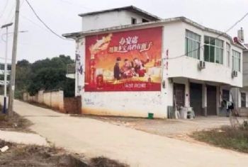 广东东莞外墙喷绘广告彩绘墙体广告 仲恺外墙喷绘广告