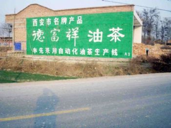 临夏墙体写标语,兰州大家电墙体标语,3d手工彩绘