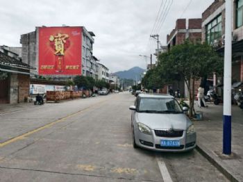 甘南路墙广告,兰州农业机械墙体彩绘,美丽乡村彩绘壁画
