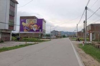 湖南株洲彩绘墙体广告 房地产户外写字广告执行落地