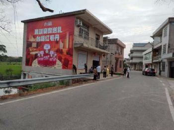 湖南常德乡镇墙壁广告喷绘墙体广告 电器乡镇墙壁广告