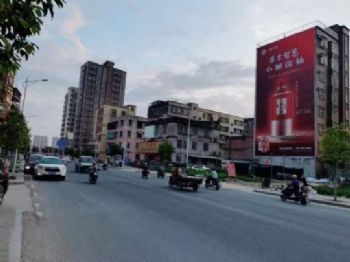台州手绘墙体广告手绘墙体广告,赶集日必看的民生信息墙