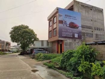 陕西延安银行墙体标语广告 石泉县喷绘墙体广告引领宣传标向