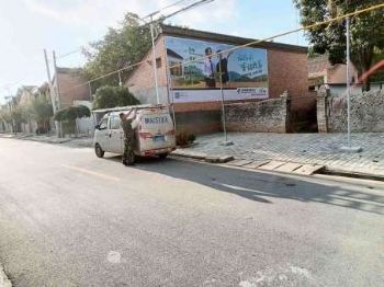 漳州墙体广告 福建汽车用品墙体广告喷绘 文化围墙彩绘