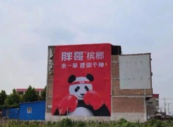 墙体广告汉中手绘墙体广告 户外墙体广告全新进去大众视野