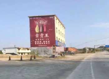 甘肃天水手绘墙体广告 补习学校喷绘墙体广告撬起庞大的流量