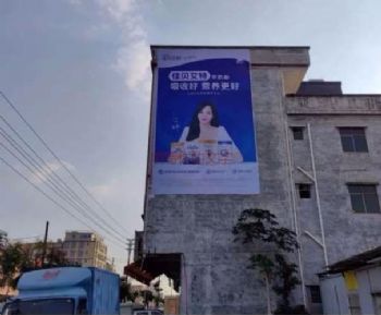 甘肃甘南墙上写标语 油漆户外墙体广告撬起庞大的流量
