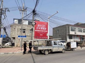 甘肃临夏手绘墙体广告 汽车地面彩绘链接潜在用户
