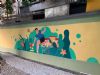 陇南广场墙壁绘画 渗透农村市场