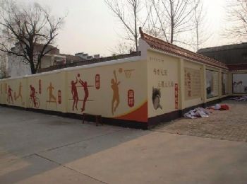 金昌古建墙面绘画 局部领先扩大规模