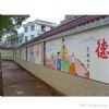 巢湖农业农村刷墙广告 学校文化墙壁画