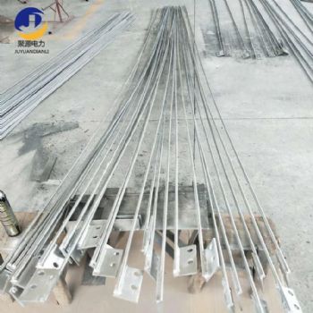接地引下线 热镀锌接地片 镀锌圆钢接地装置用 防雷击电力金具