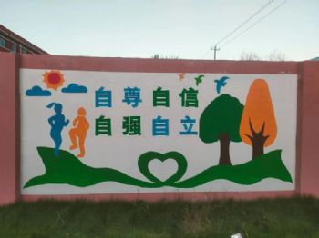 亳州街道社区壁画 美丽乡村绘画