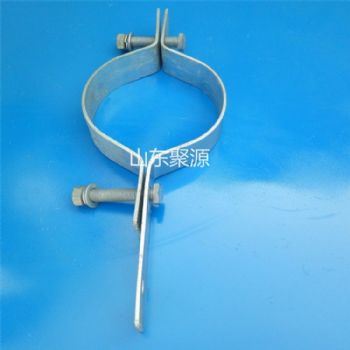 杆用热镀锌抱箍 电力线路专用紧固金具 杆径280 厂家现货直供