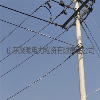adss光缆防振鞭  防震鞭 pvc螺旋式防震金具 防护金具厂家