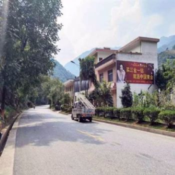 美丽乡村绘画四川绵阳岳池县让大众目光为你停留​