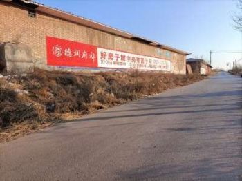 天门农村刷墙面广告,永州喷绘**广告制作,南通喷绘墙体广告