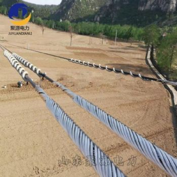 【现货】光缆防震鞭adss螺旋减震器光缆防护金具 厂家批发可定