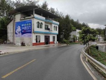 亳州模块建房墙体广告墙面写大字广告,淮北国画山水画