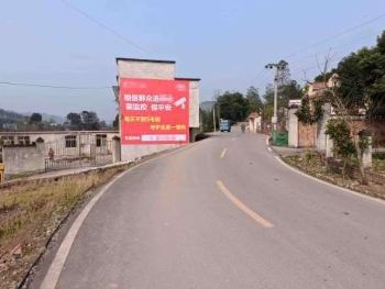 来宾墙体广告,桂林灯具喷绘布广告,墙体喷绘广告制作