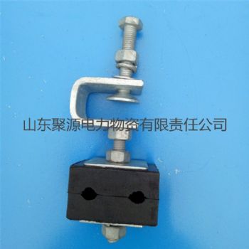 光缆引下线夹 adss光缆引下卡具 杆用引线装置光缆固定夹具
