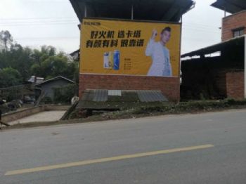 巢湖墙体广告,安徽户外墙体喷绘,水电管材农村户外广告