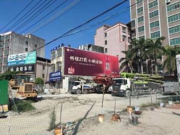 墙体广告广东河源喷绘墙体广告 丰顺银行墙体写大字