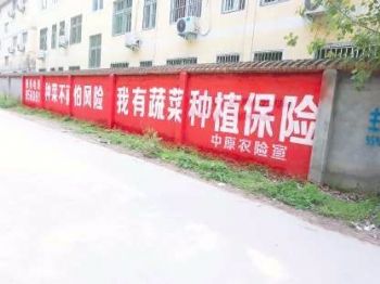 墙体广告甘肃嘉峪关喷绘墙体广告 崆峒崇信光伏墙体写大字广告