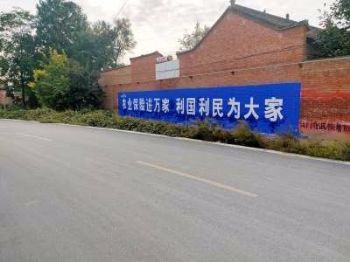 甘肃张掖喷绘墙体广告 崆峒灵台农村刷墙广告喷绘墙体广告