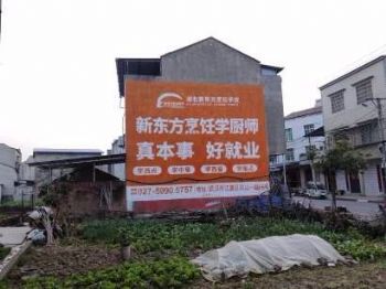 陕西渭南墙体广告喷绘墙体广告 延川厨具喷绘墙体广告