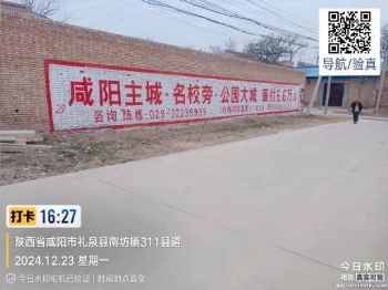 广东阳江墙体广告墙上写标语 南新墙体广告