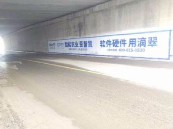 广东中山墙体广告墙体写大字 龙门墙体标语