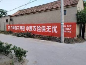 广东阳江墙体广告喷绘墙体广告 惠城手写广告大字